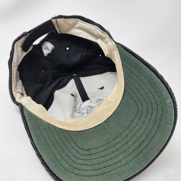 Vintage 1990s Los Angeles Raiders Corduroy Ted Fletcher Snap Back Hat  OSFA - Picture 6 of 8